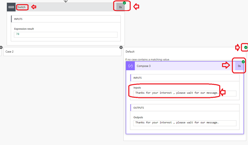 Understand Switch Statement in Power Automate